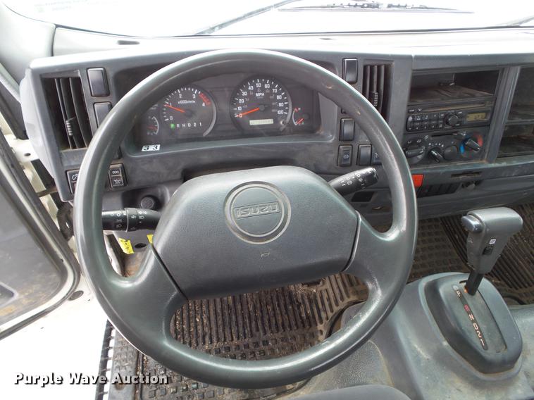 image for item EM9096 2010 Isuzu NPR truck cab and chassis