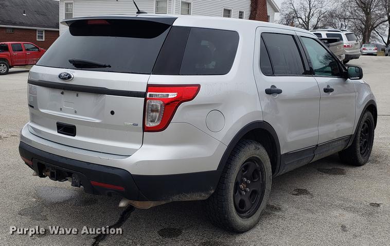 image for item EN9794 2013 Ford Explorer Police Interceptor SUV