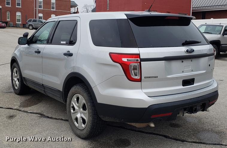 image for item EN9794 2013 Ford Explorer Police Interceptor SUV