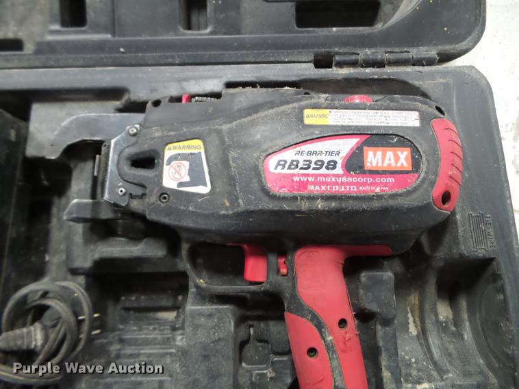 image for item EW9950 (2) Max RB398 cordless rebar tiers