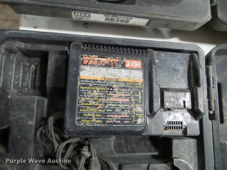 image for item EW9950 (2) Max RB398 cordless rebar tiers