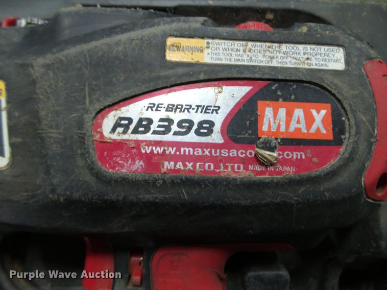 image for item EW9950 (2) Max RB398 cordless rebar tiers