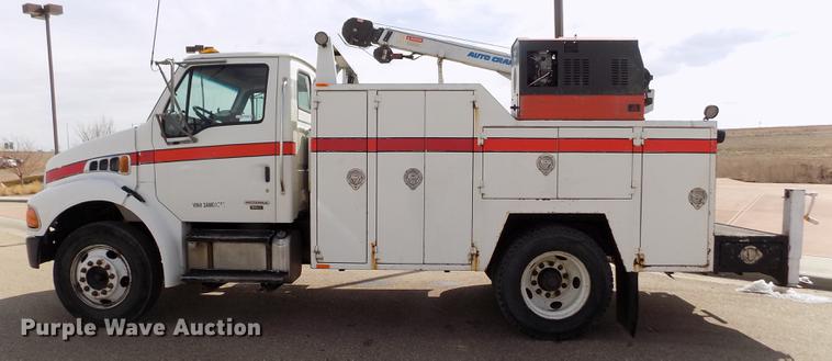 image for item FH9166 2003 Sterling Acterra service truck with crane