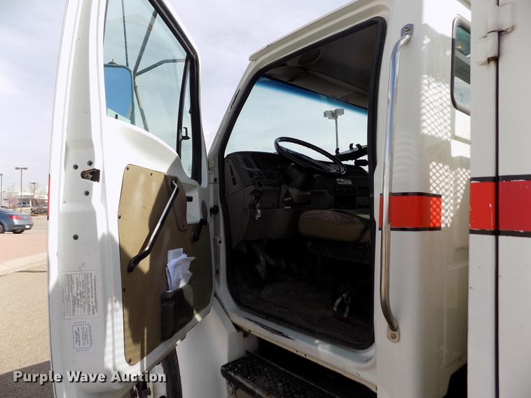 image for item FH9166 2003 Sterling Acterra service truck with crane