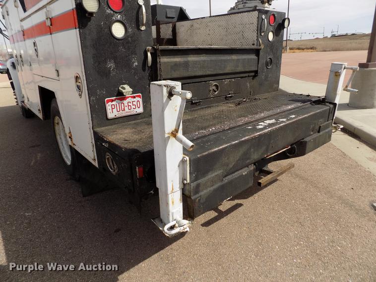 image for item FH9166 2003 Sterling Acterra service truck with crane