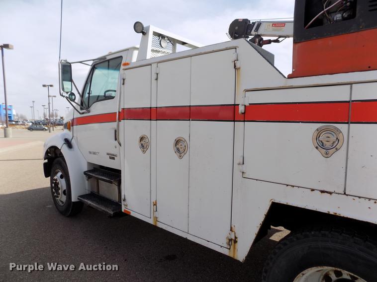 image for item FH9166 2003 Sterling Acterra service truck with crane
