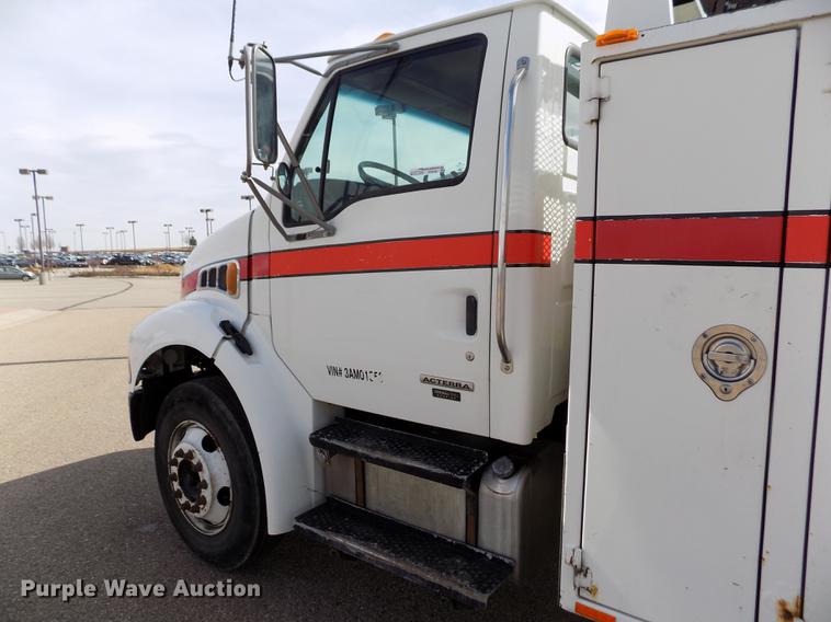 image for item FH9166 2003 Sterling Acterra service truck with crane