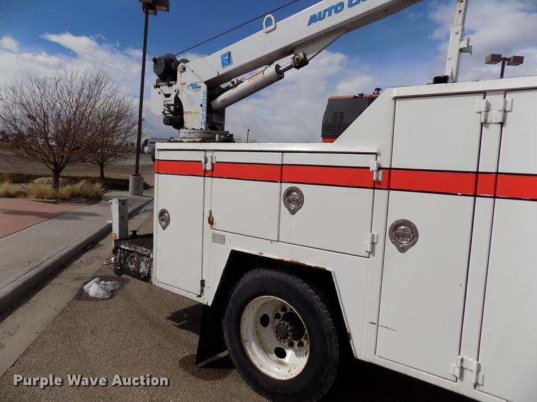 image for item FH9166 2003 Sterling Acterra service truck with crane