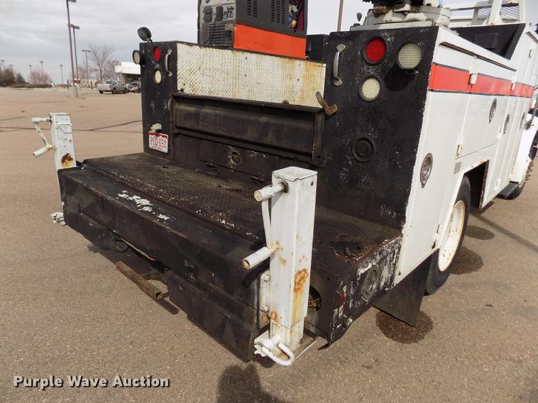 image for item FH9166 2003 Sterling Acterra service truck with crane