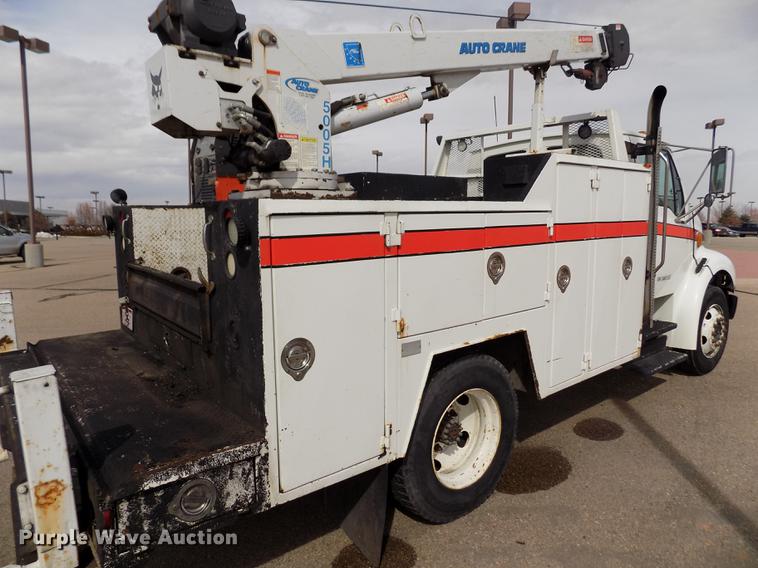 image for item FH9166 2003 Sterling Acterra service truck with crane