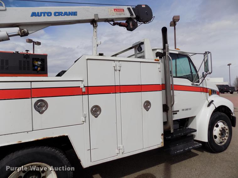 image for item FH9166 2003 Sterling Acterra service truck with crane