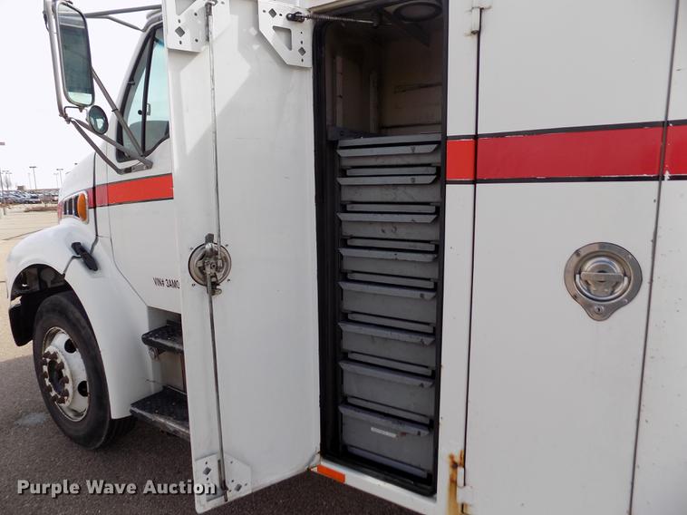 image for item FH9166 2003 Sterling Acterra service truck with crane