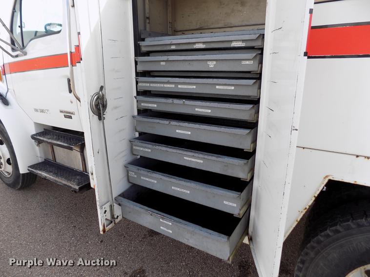 image for item FH9166 2003 Sterling Acterra service truck with crane