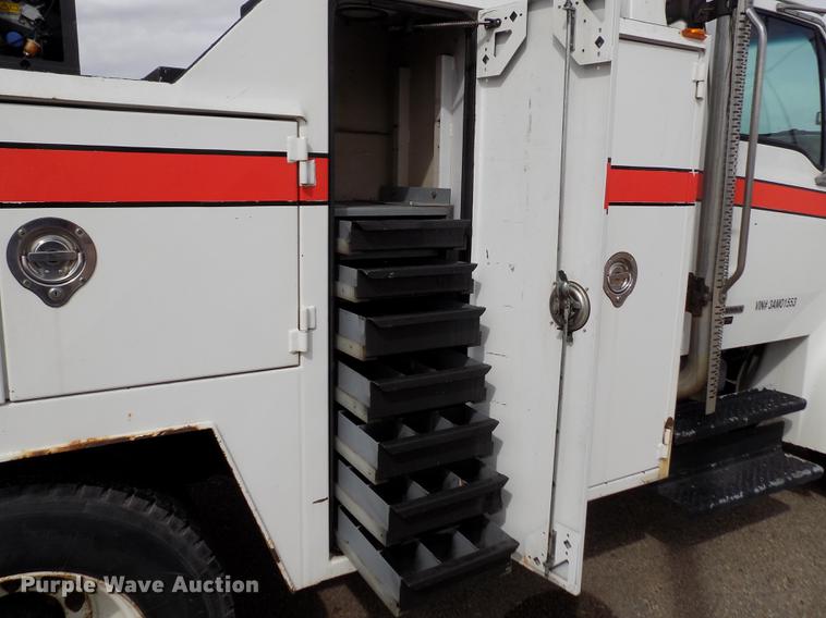 image for item FH9166 2003 Sterling Acterra service truck with crane