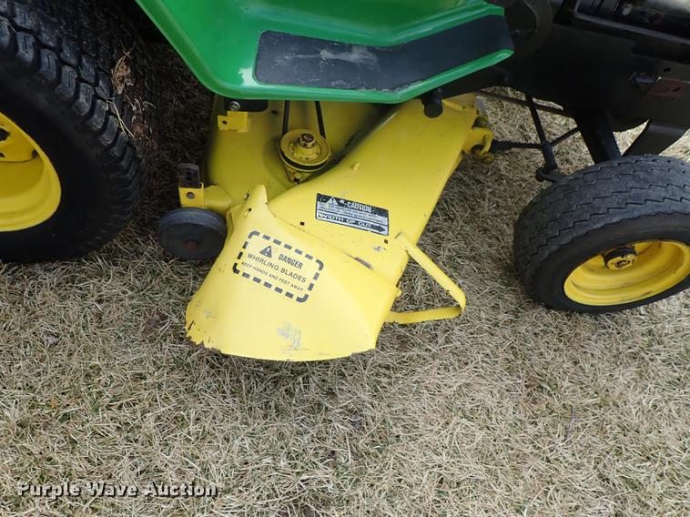 image for item FL9585 John Deere 314 lawn mower