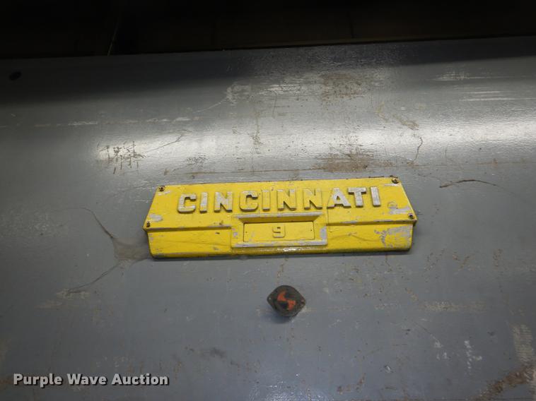 image for item FM9937 Cincinnati 9 press brake