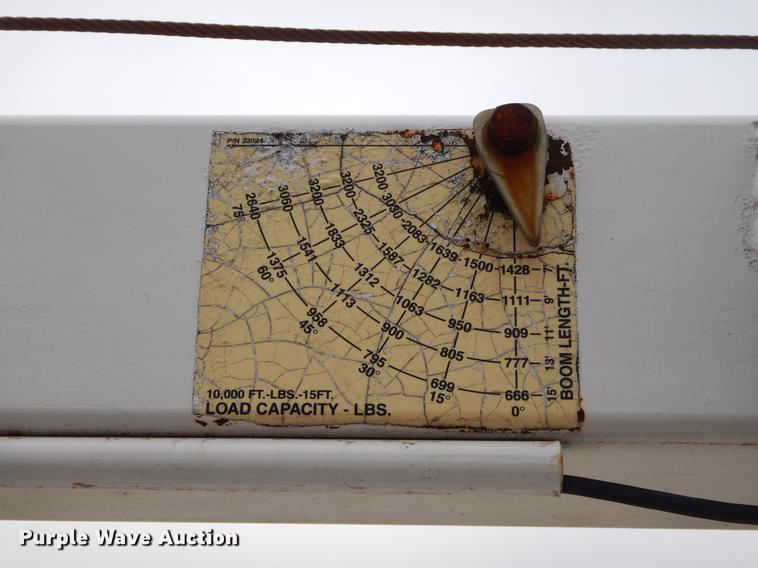 image for item FQ9640 2003 GMC C5500 service truck with crane