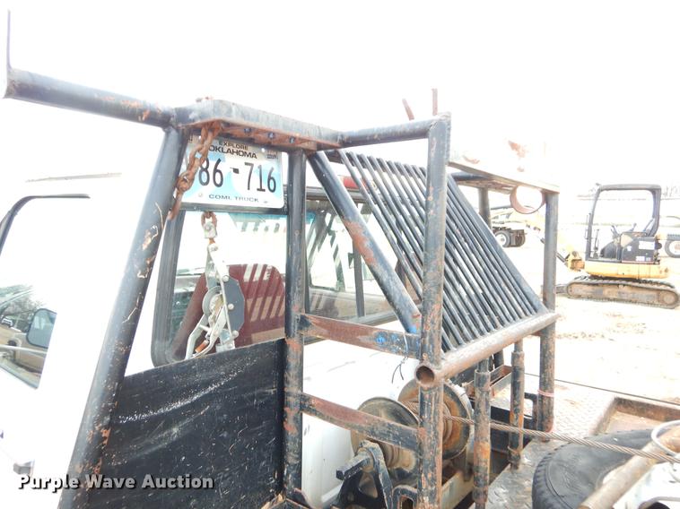 image for item FQ9650 1997 Ford F350 XL flatbed pickup truck