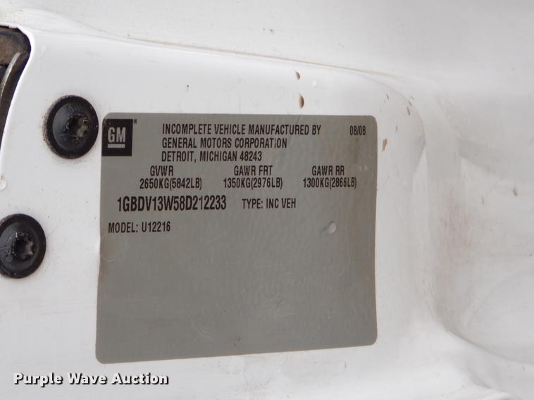 image for item FQ9655 2008 Chevrolet Uplander van