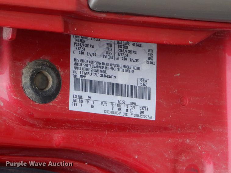 image for item FQ9656 2003 Ford Expedition SUV