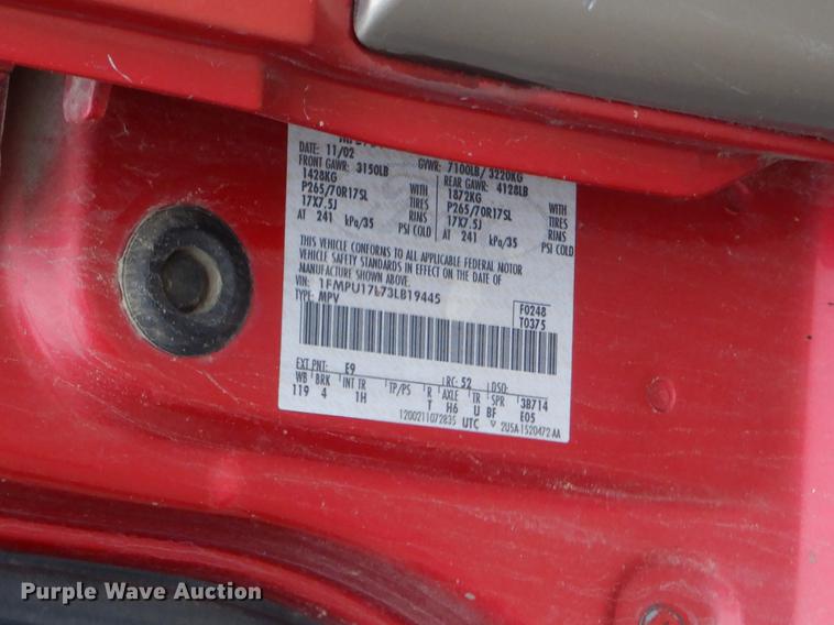 image for item FQ9657 2003 Ford Expedition SUV