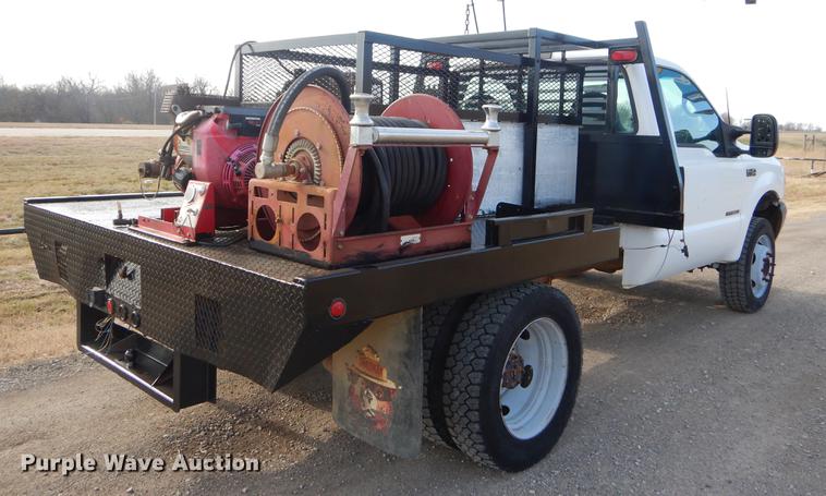 image for item FQ9671 2000 Ford F450 Super Duty XL flatbed truck