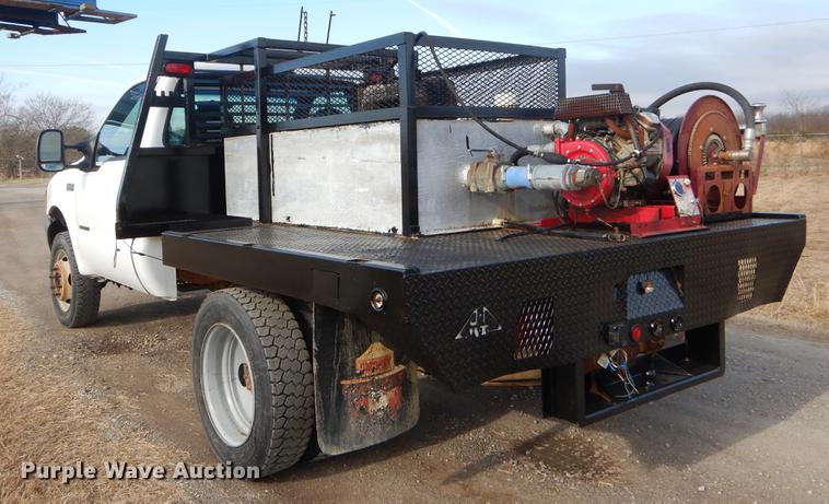 image for item FQ9671 2000 Ford F450 Super Duty XL flatbed truck