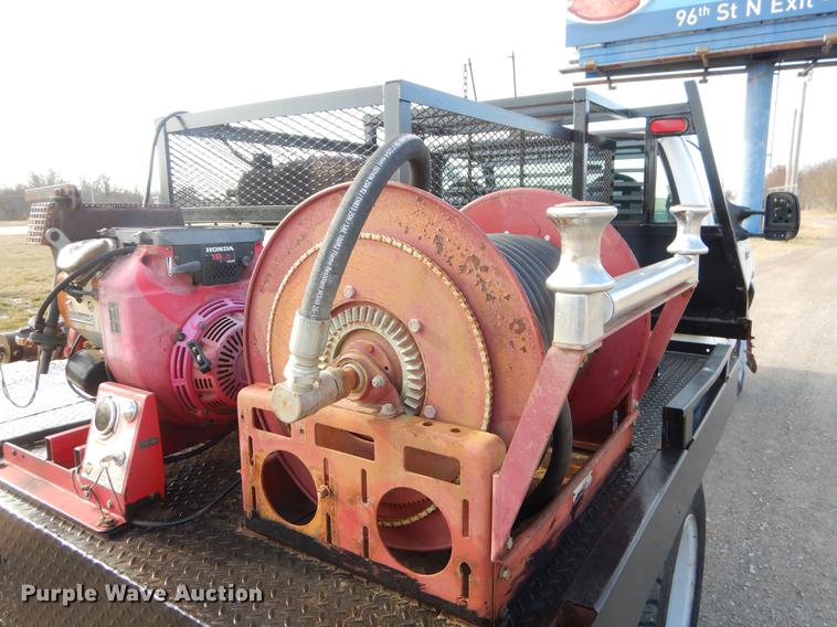 image for item FQ9671 2000 Ford F450 Super Duty XL flatbed truck