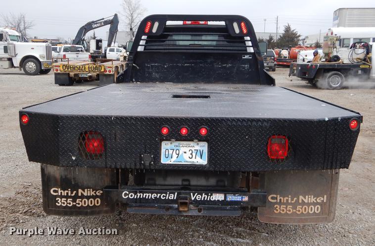 image for item FQ9708 2014 Dodge Ram 5500 Crew Cab flatbed truck