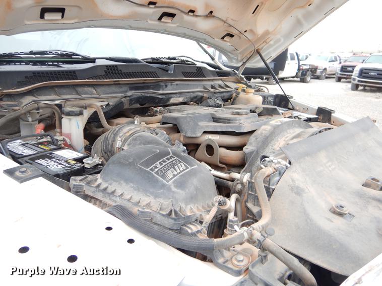 image for item FQ9708 2014 Dodge Ram 5500 Crew Cab flatbed truck