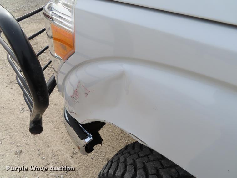 image for item L1491 2012 Ford F350 Super Duty XL SuperCab flatbed pickup truck