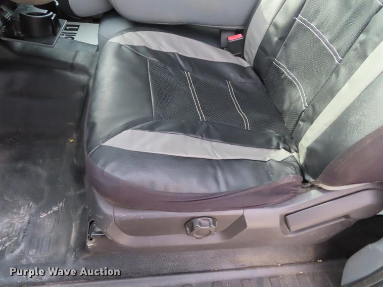 image for item L1491 2012 Ford F350 Super Duty XL SuperCab flatbed pickup truck