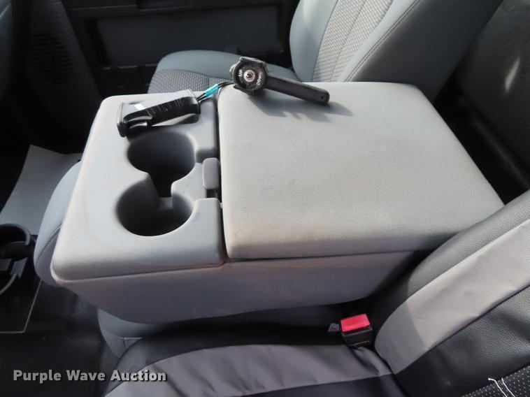 image for item L1491 2012 Ford F350 Super Duty XL SuperCab flatbed pickup truck