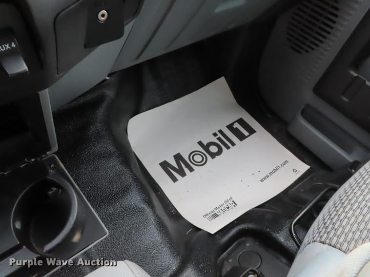 image for item L1491 2012 Ford F350 Super Duty XL SuperCab flatbed pickup truck