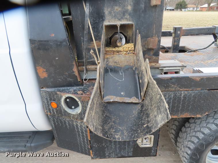 image for item L1491 2012 Ford F350 Super Duty XL SuperCab flatbed pickup truck