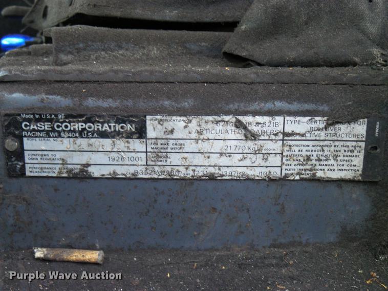 image for item DD5992 1999 Case 621B wheel loader