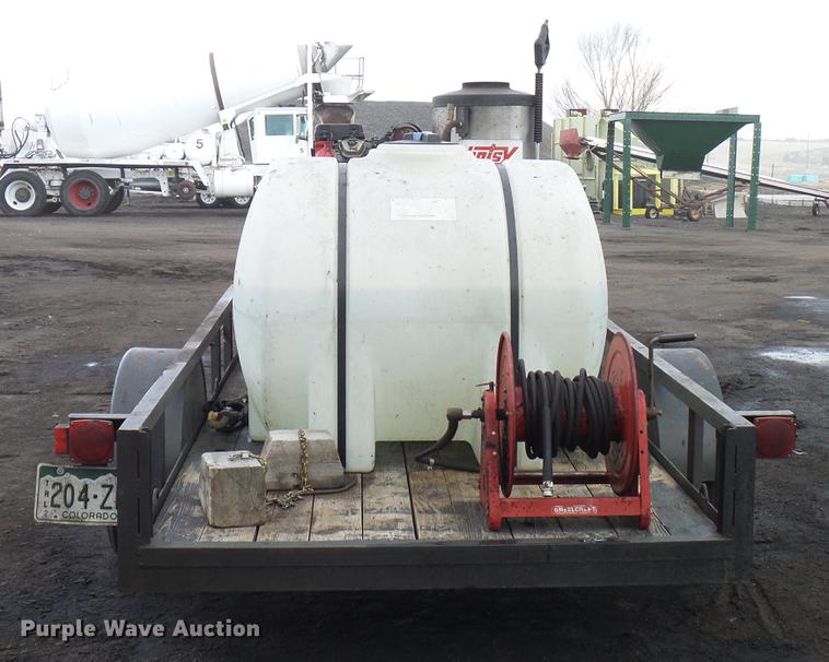 image for item DD5994 Hotsy 1280S pressure washer with trailer