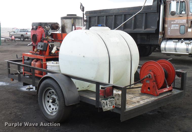 image for item DD5994 Hotsy 1280S pressure washer with trailer