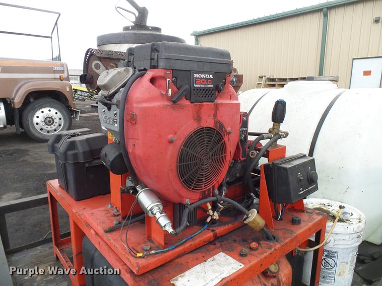 image for item DD5994 Hotsy 1280S pressure washer with trailer