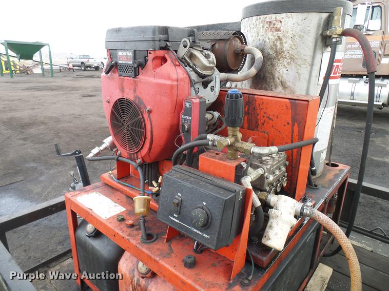 image for item DD5994 Hotsy 1280S pressure washer with trailer