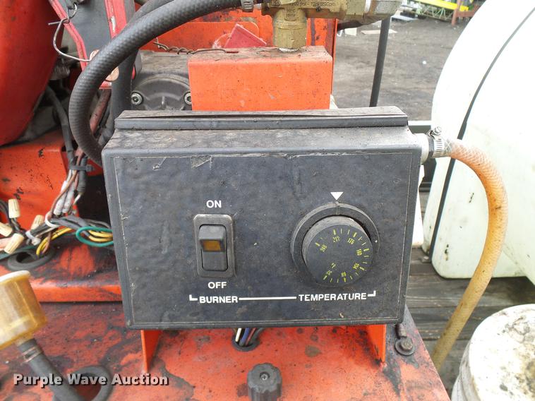 image for item DD5994 Hotsy 1280S pressure washer with trailer