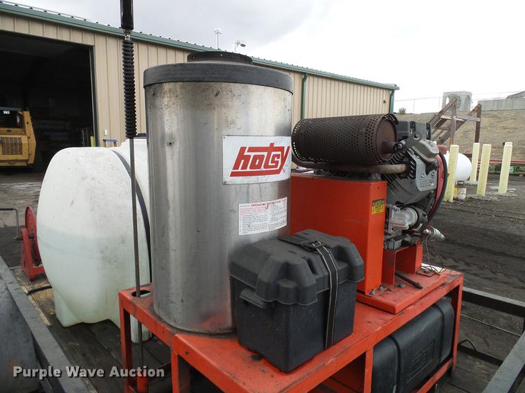 image for item DD5994 Hotsy 1280S pressure washer with trailer