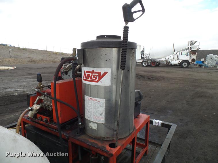 image for item DD5994 Hotsy 1280S pressure washer with trailer