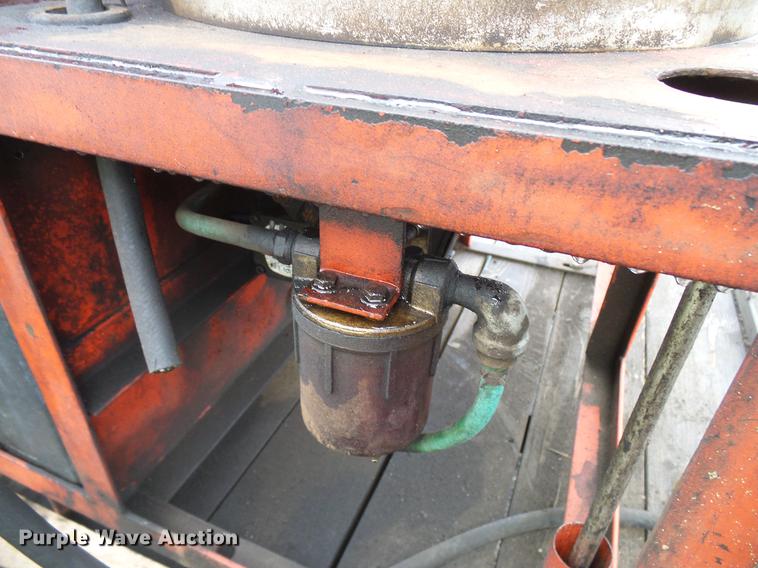 image for item DD5994 Hotsy 1280S pressure washer with trailer