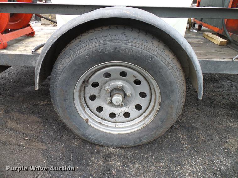 image for item DD5994 Hotsy 1280S pressure washer with trailer