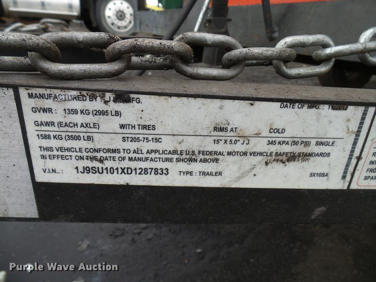 image for item DD5994 Hotsy 1280S pressure washer with trailer