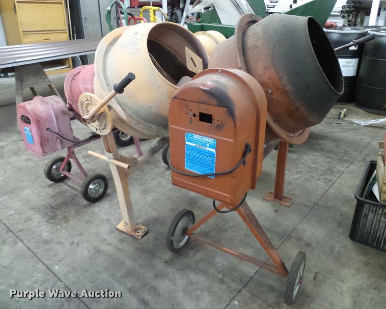 image for item EP9546 (3) cement mixers