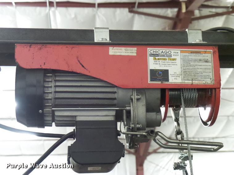 image for item EP9553 Baileigh air over hydraulic press