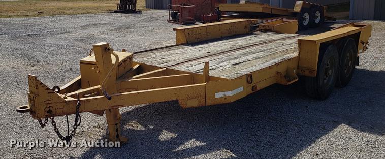 image for item AV9271 1993 Belshe utility trailer