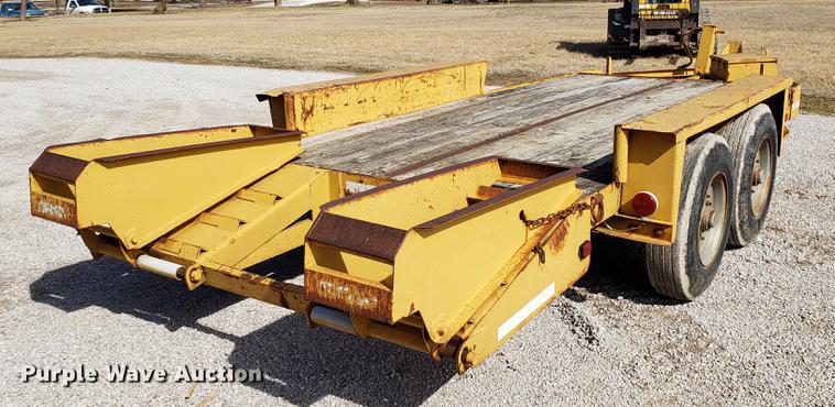 image for item AV9271 1993 Belshe utility trailer